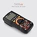 Digital Multimeter TRMS 6000 Counts, LED Intelligent Socket, Manul Ranging Measuring AC/DC Voltage, AC/DC Current, Resistance,Capacitance,Frequency/Duty, Diode test, Continuity test TACKLIFE DM05