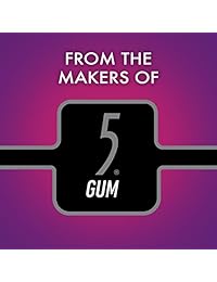 5 Gum Alert Gum, 8 piezas paquete individual, 8 unidades