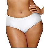 Playtex Incredibly Smooth Cheeky Hipster Panty White