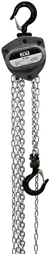 JET 1/4-Ton Hand Chain Hoist, 15' Lift, Overload Protection (L-100-250WO-15)