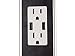 Lew Electric PUR15-S Round Countertop Pop Up 15 Amp Receptacles With USB Ports - Stainless Steel