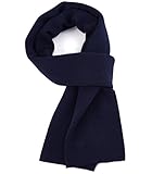 Bonnenult Men's Winter Cashmere Scarf Warm & Long Merino Wool Scarves
