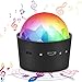 SUNY RGB LED Party Light with Magnetic Paste, Cordless Pocket Disco Ball Rechargeable DJ Lights Sound Activated Strobe Stage Light for Christmas Shows Home Car Wedding Romantic Decoration Gift