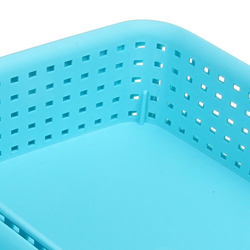 FaSoLa Plastic Storage Basket (Blue, S) - Thumbnail 2
