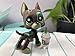 Judy lps Graet Dane Dog #1439 Tattoo Puppy with lps Accessories Starbucksd Kids Collectable Figures