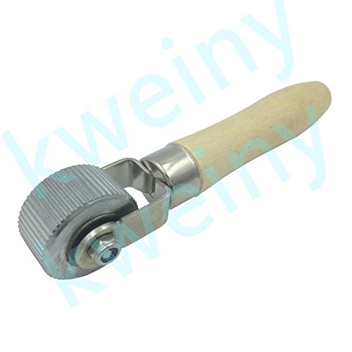 kweiny Metal Barrel Roller 1.5" Dia Installation Tool for Auto Noise Sound Deadening Insulation Mat or Wallpaper | Rolling Whell Tools for Car or Motorbike Tire Patch Repair (Roller Width 20mm)