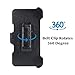 WallSkiN 2 Pack Replacement Belt Clip Holster for Samsung Galaxy Note 9 OtterBox Defender Series Case | Clip for Belt Holder (Case Not Included)