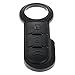 Aupoko Remote Key Shell Case 3 Button Rubber Pad, Fits for Fiat 500 Panda Punto Bravo