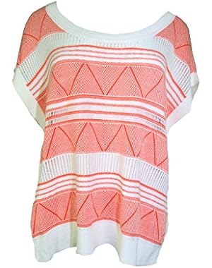 OFFW S/L STRIPED MULTI SWEATER