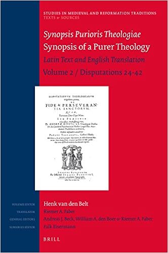 Amazoncom Synopsis Purioris Theologiae Synopsis Of Purer - 