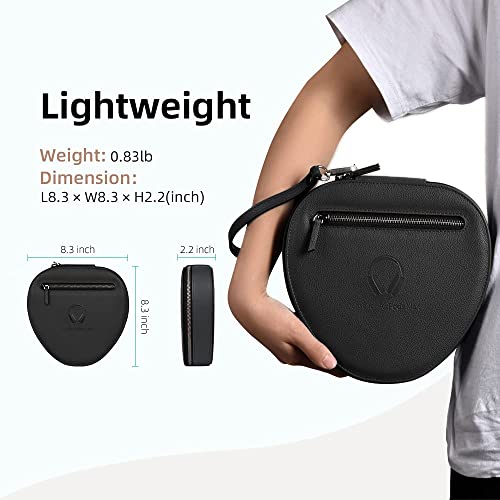 WIWU Headphone Case for AirPods Max, Smart Carrying Case with Sleep