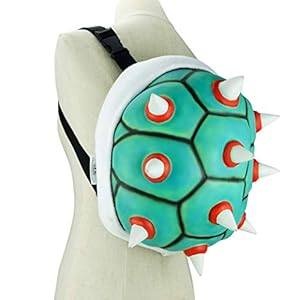 Koopa Troopa Backpack Turtle Style Spiked
