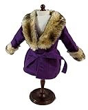 American Girl Julie's Winter Coat & Hat for 18-inch Dolls