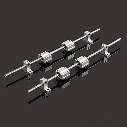 Algopix Similar Product 18 - Fenstore Linear Rail 2 Pcs 8mm x 400mm