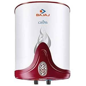 Bajaj Caldia Storage 15 Litre Vertical Water Heater (White)