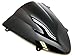 9sparts® Black Smoke Double Bubble Transparent Windscreen Windshiled for 2008 2009 2010 2011 2012 Kawasaki Ninja 250R EX250