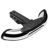 Bully CR-605L Chrome Series Heavy-Duty Truck SUV LED Hitch Step