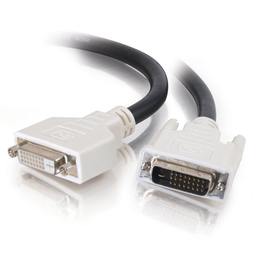 C2G / Cables To Go 26950 DVI-D M/F Digital Video Extension Cable (6.5 Feet/2 Meter)