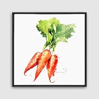 Framed Canvas Wall Art Vegetables Theme Design Canvas Prints Home Artwork Decoration for Living Room,Bedroom - 16x16 inches