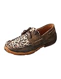 Twisted X Womens Cheetah Driving Slip On Shoe