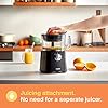 VonShef-Food-Processor--750W-Multifunctional-8in1-Chopper-Knead-Dough-Blender-Citrus-Juicer-Shredder-Slicer-Emulsifier-Grater--Features-2-Speeds-Pulse-Controls-2L-Mixing-Bowl-18L-Jug VonShef Food Processor – 750W Multifunctional 8in1 Chopper, Knead Dough, Blender, Citrus Juicer, Shredder, Slicer…