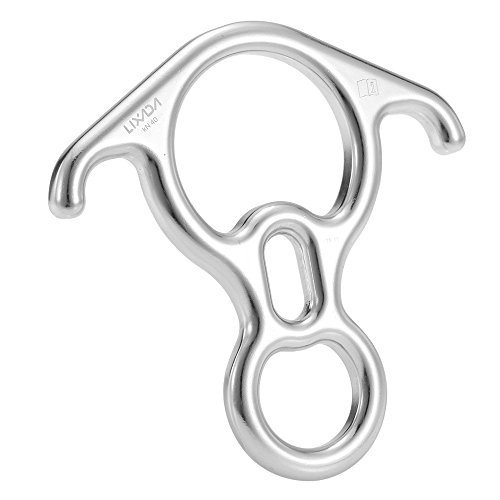 Lixada rescue figure 8 descender aluminum alloy 40kn de…