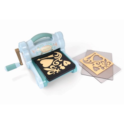 Sizzix 657900 Big Shot Cutting/Embossing Machine With Extended Multipurpose Platform, Powder