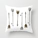 Jsbstore Watercolour Arrow Pillow Case Cushion Cover Home Sofa Decorative 18 X 18 Squares