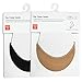 Walkon SlingBack, Toe Cover Cotton Hidden No-Show Socks (3 Colors)Non Slip