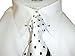 Karl Knox SX4352 Mens White Eyelet Collar Bar French Cuff Dress Shirt