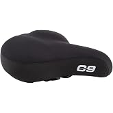 Cloud-9 Cruiser Select Comfort Saddle | Cloud-9 Cruiser Comfort Bike Saddle with Steel Rails &amp; Lycra Cover