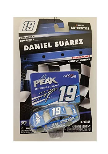 L Nascar Daniel Suarez Peak Car no.19 Wave 6 2018 with Magnet