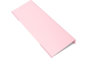 WINFFOR Comfortable Computer Keyboard Stand - Ergonomic Keyboard Riser Acrylic Tilted Keyboard Holder for Easy Typing&Working at Home Office - Fits All Keyboard Sizes - 17'' Wide (Lightpink)