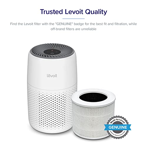 LEVOIT Core Mini Air Purifier Replacement Filter, 3in1 HEPA, High