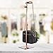 Polmart Countertop Adjustable Double Arm Handbag Purse Display Stand with Crescent Handles - Rose Gold (2 - Pack)