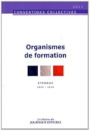 Convention collective nationale, organismes de formation