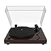 Fluance RT82 Reference High Fidelity Vinyl Turntable Record Player with Ortofon OM10 Cartridge, Speed Control Motor, Solid Wood Plinth, Vibration Isolation Feet – Walnutthumb 1