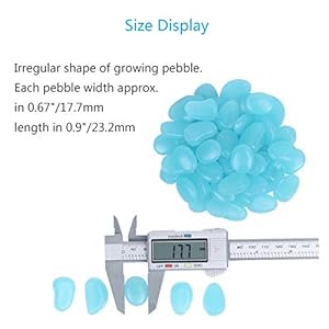 ZoomSky Pietra Luminosa 200 PCS Ciottoli Luminosi Resina Glowing Stone Illumina Il Tuo Giardino Acquario Affascinante… ZoomSky ZoomSky Pietra Luminosa 200 PCS Ciottoli Luminosi Resina Glowing Stone Illumina Il Tuo Giardino Acquario Affascinante…