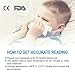 SCIAN Forehead Thermometer - Digital Medical Thermometer Instant Accurate Reading, Infrared Thermometer for Fever - Baby Kids, Children, Adults, Infants, Toddlers