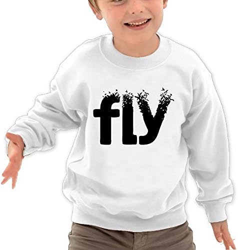 Uytbgns Fly.PNG Kids Pullover Round Neck Cool Sweatshirts