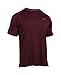 Under Armour Men's Tech Short Sleeve T-Shirt, Dark Maroon/Graphite, Medium