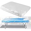 Insuwun 100pcs Disposable Massage Table Sheets Waterproof Bed Cover for Massage Facial Waxing and Body Treatments…