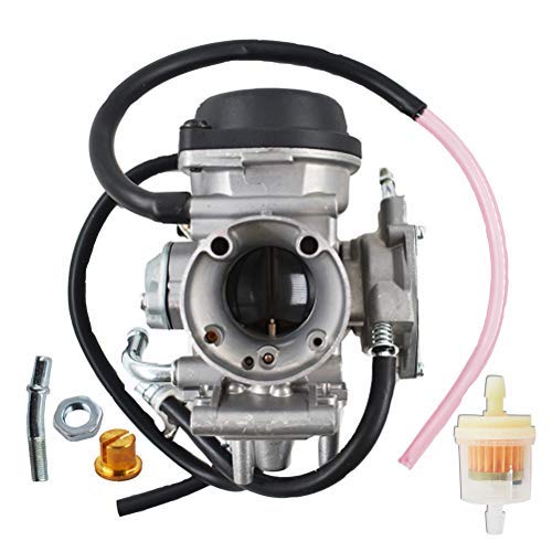 Photo 1 of Carburetor Carb Replacement for Kawasaki KFX400 2003-2006 Replacement for Suzuki Quadsport Z400 LTZ400 2003-2008