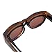 Wise Eyewear Women Polarized Fit Over Sunglasses - Less Bulky, Ladies Size (Tortoise Brown)