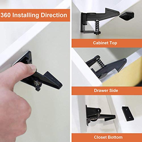 5 Cabinet+Locks+Child+Safety+Latches