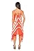 Riviera Sun 21613-CW-XL Summer Dresses,Coral / White,X-Large
