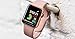 MadeforOnline : Band Compatible with Apple Watch 44mm 42mm 40mm 38mm Soft Silicone Waterproof Replacement Band iWatch Bands Wristband for Series 4,3,2,1, Nike+, S/M M/L (Pink Sand, 40/38mm S/M)
