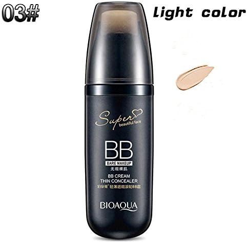 hermosotodo Moisturizing Longlasting Base Makeup BB Cream Foundation Roller Spongy Head Liquid Concealer