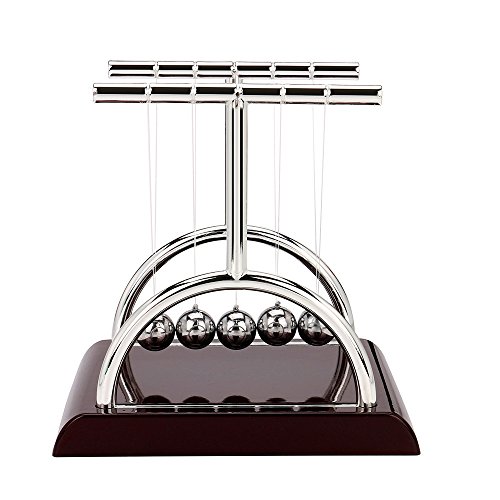 image for IG Back Newton's Cradle Steel Balance Ball Kits Physics Science Labora