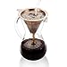 GVODE Pour Over Coffee Maker with Reusable Stainless Steel Mesh Filter,27 Ounce, Borosilicate Glass